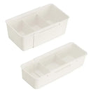 Axyaa Storage Drawer Organizers: Retractable Compartments for Kitchen, Underwear, Cutlery, Socks