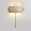 Axyaa Natural Stone Wall Lamp for Modern Home Decoration, LED Lighting for Ambiance