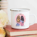 Axyaa Best Friend Cartoon Girls Custom Name Coffee Mug