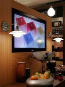 Axyaa French Glass Wall Lamp for Modern Living Room Decor