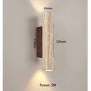 Axyaa wabi-sabi wall lamp - Medieval minimalist cream style for bedroom, living room, corridor