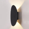 Axyaa Oval 6W LED Wall Lights, Aluminum Surface Mounted for Indoor & Outdoor, IP65 Waterproof