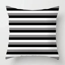 Axyaa Nordic Black Sweet Home Sofa Pillowcase Set