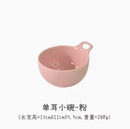 Axyaa Round Ceramic Baking Bowl for Kids and Family Home Cooking