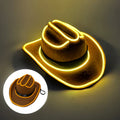 Axyaa Light Up Pet Cowboy Hat: Fun, Luminous Dog/Cat Accessory for Walks, Photos & Gifts