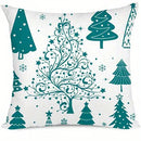Christmas Deer Snowman Tree Pillow Covers - Axyaa Brand