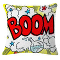 Axyaa Pop Art Cartoon Cushion Cover 45X45CM - Living Room Sofa Chair Decor