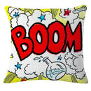 Axyaa Pop Art Cartoon Cushion Cover 45X45CM - Living Room Sofa Chair Decor