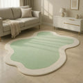 Axyaa Nordic Plush Carpet: Soft & Fluffy Living Room Rug for Modern Home Décor