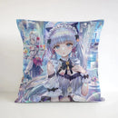 Axyaa Square Cushion Cover - Genshin Impact Pillowcase for Sofa Décor & Gifts