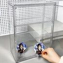 Clear Acrylic Doll Storage Display Case Organizer by Axyaa