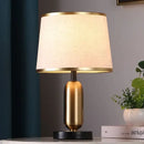 Axyaa Black Gold LED Table Lamp Modern Nordic Design for Home Living Room