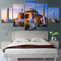 Axyaa Hagia Sophia Istanbul Architecture Canvas Wall Art Poster Set