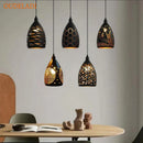 Axya Iron Cage LED Pendant Light for Living Room Restaurant Bar Decor