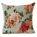 Axyaa Black Rose Pillowcase: Premium Sofa & Office Cushion Cover for Home Decor