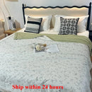Axyaa Summer Cotton Quilt - Wrinkled Yarn, Air Conditioner Friendly, Skin-Friendly & Machine Washable