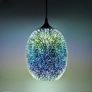 Axyaa Fireworks Glass Pendant Lights for Modern Living Room Decor