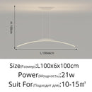Axyaa Adjustable LED Strip Ceiling Light for Modern Spaces