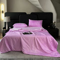 Axyaa Summer Quilt: Washed Cotton Imitation Silk, Lightweight Air Conditioner Quilt