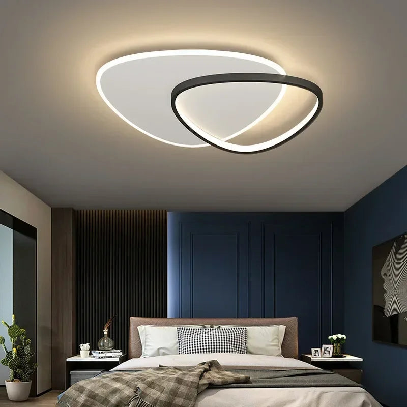 Axya LED Ceiling Lamp: Modern Chandelier Lighting Fixture for Home Decoration