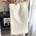 Axyaa Boho Cotton Throw Blanket for Bed Couch All Seasons Lightweight Quilt