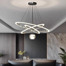 Axyaa Staircase Chandeliers LED Pendant Light for Modern Living Room Decor