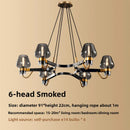 Axyaa European Retro Copper Pendant Light for Modern Dine & Living Room Decor