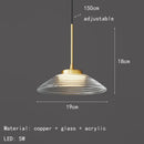 Modern Gray Glass Pendant Light by Axyaa - Dimmable, Changeable, Nordic Design