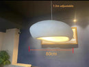 Axyaa Nordic Wabi Sabi LED Chandelier for Restaurant and Cafe