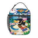 Axyaa Princess Alice Wonderland Insulated Lunch Bag Thermal Cooler Box