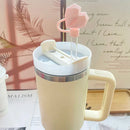 Axyaa Diamond Silicone Straw Covers for Stanley Cup Tumblers