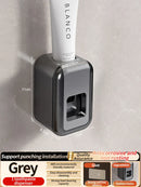 Axyaa 3-in-1 Bathroom Organizer: Toothbrush, Toothpaste, Electric Brush Holder Shelf Rack