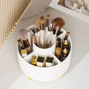 Axyaa 360 Rotating Makeup Organizer for Bathroom - Large Capacity Cosmetic Storage Box
