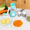 Axyaa Multifunctional Hand Crank Vegetable Cutter & Grater Kitchen Tool