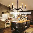 Axyaa Industrial E14 Pendant Lamps for Kitchen Island Dining Room Chandelier Lighting