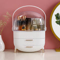 Axyaa Makeup Organizer: Large Capacity Cosmetic Storage Drawer with Lid for Beauty Essentials