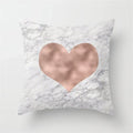 Axyaa Geometric Pillow Covers: Modern Grey Polyester Throw Pillow Cover