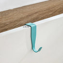 Axyaa Metal Closet Door Hook Rack: Creative Bathroom Organizer Hat Hanger Hook