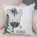Axyaa Nordic Animal Pillow Case Decor Cover for Sofa - Jungle Theme