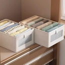 Axyaa Fabric Wardrobe Pants Storage Box | Foldable Clothes Organizer Box