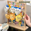 Axyaa Wood Keychain Jewelry Display Stand Shelf Organizer for Necklaces, Earrings, Bracelets