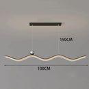 Axyaa Modern LED Pendant Light Chandeliers for Living Room and Dining Room