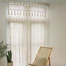 Axyaa Macrame Cotton Door Curtain Wall Hanging for Boho Home Decor