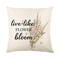 Axyaa Lavender Print Collection Pillowcase for Home Decor and Bedding