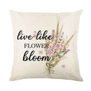 Axyaa Lavender Print Collection Pillowcase for Home Decor and Bedding