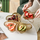 Axya Fruit Bowl Snack Tray Candy Box Food Storage Plate Dish