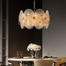 Axyaa Glass Collection Chandelier Hanging Lamp Dimmable Suspension Luminaire