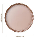 Axyaa Fluted Tart Pan with Removable Bottom, Nonstick Bakeware for Baking & Quiches