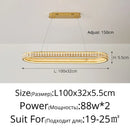 Axyaa Modern Minimalism Dining Table Pendant Ceiling Lamp for Living Room