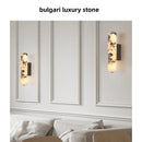 Axyaa Cylinder Marble Wall Lamp - Nordic Modern Luxury Wall Light